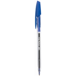 Bic Cristal Clic Retractable Ball Pen Blue [Pack